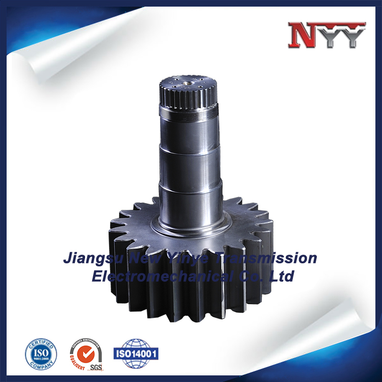 wind power industry 17CrNiMo6 pitch gear shaft