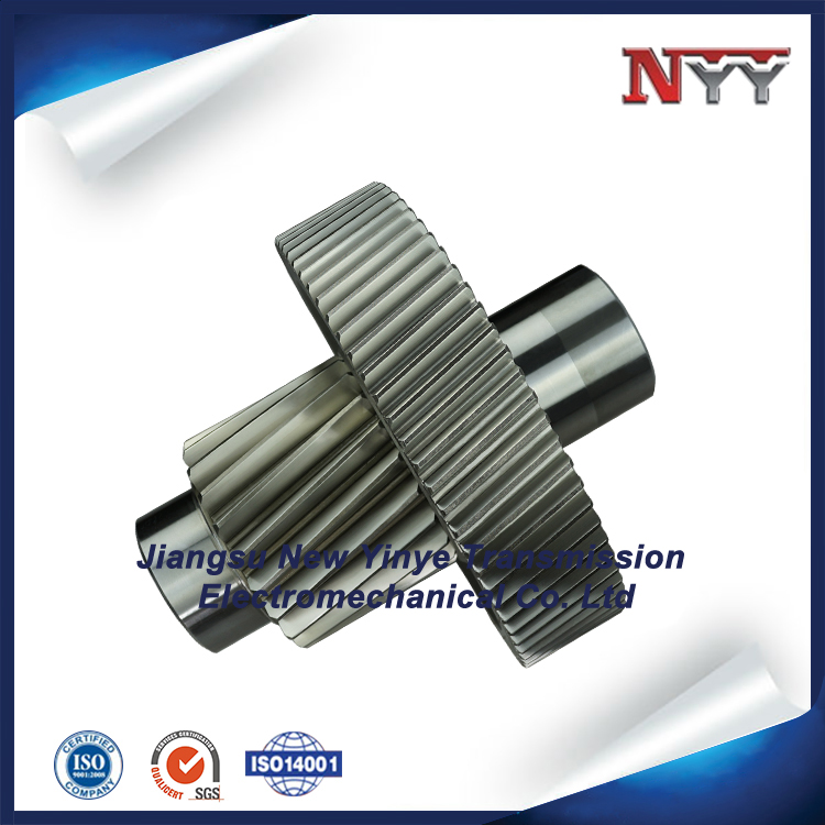 food and feed machinery 18CrNiMo7-6 carburized gear shaft assembly